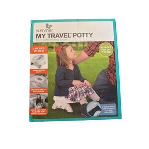 Summer My Travel Potty Deluxe - 2-in-1 Foldable Travel Potty for Toddlers